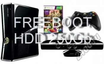 Лот: 12828457. Фото: 1. Xbox 360 freeboot kinect прошитая... Игровые приставки, консоли