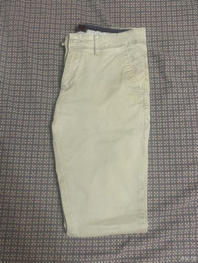 Лот: 18260991. Фото: 1. Брюки серые мужские ZARA MАN. Брюки, джинсы, шорты