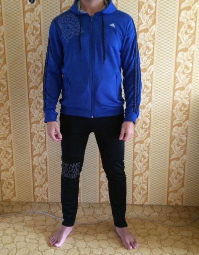 Лот: 8290686. Фото: 1. Мужская олимпийка Adidas. Спортивные костюмы