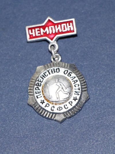 Лот: 3079758. Фото: 1. Первенство обасти РСФСР. Чемпион... Памятные медали