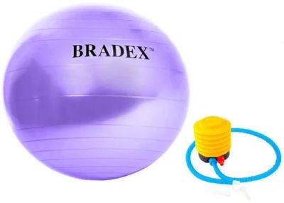 Лот: 24914072. Фото: 1. Мяч для фитнеса Bradex "Фитбол-65... Фитнес, аэробика и гимнастика