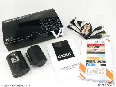 Лот: 1633796. Фото: 1. радиосинхронизатор cactus v4. Другое (фотокамеры)