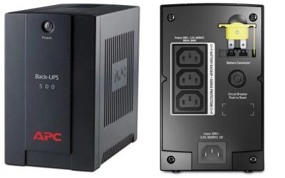 Лот: 25713750. Фото: 1. ИБП APC Back-UPS 500 ВА. ИБП, аккумуляторы для ИБП