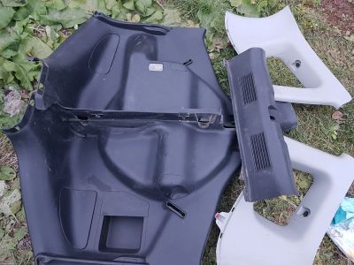 Лот: 16664369. Фото: 1. Обшивка багажника Honda Fit Gd1-3. Салон