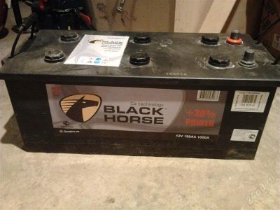 Лот: 2143358. Фото: 1. Аккумулятор Black Horse 12V 190Ah... Аккумуляторы