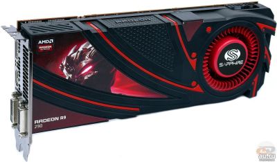 Лот: 15192148. Фото: 1. Видеокарта Sapphire Radeon R9... Видеокарты
