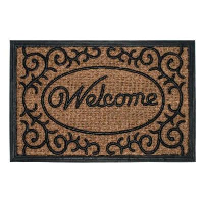 Лот: 24597541. Фото: 1. Коврик придверный BORGHOUSE Welcome... Другое (хозтовары)