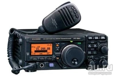 Лот: 16298641. Фото: 1. Всеволновый трансивер Yaesu FT-897D. Рации, радиостанции