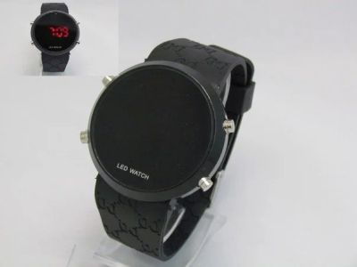 Лот: 4970415. Фото: 1. Часы Gucci LED watch круглый... Подарки на 23 февраля