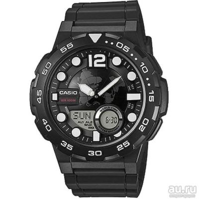 Лот: 12882251. Фото: 1. Мужские часы CASIO AEQ100W1A. Оригинальные наручные часы