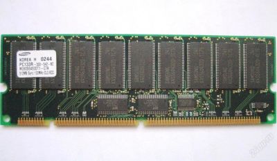 Лот: 46810. Фото: 1. Память SAMSUNG SDRAM 512Mb PC133... Оперативная память