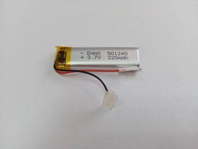 Лот: 17298025. Фото: 1. Аккумулятор 501240 3,7V 5х12х40мм... Аккумуляторы