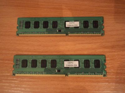Лот: 5080737. Фото: 1. Память DDR-3 2GB FoxLine - 2шт... Оперативная память