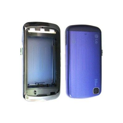 Лот: 25352728. Фото: 1. Корпус для LG KM555 Фиолетовый. Корпуса, клавиатуры, кнопки