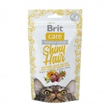 Лот: 11078174. Фото: 1. Лакомство Brit Care Shiny Hair... Корма