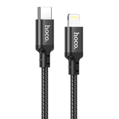 Лот: 18122761. Фото: 1. Кабель Hoco X14 USB Type C - lightning... Дата-кабели, переходники