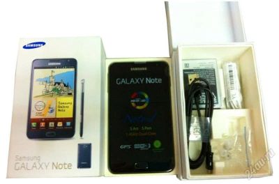 Лот: 1894351. Фото: 1. SAMSUNG GALAXY NOTE GT-N7000 б... Смартфоны