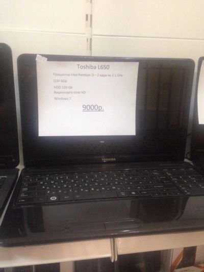 Лот: 9759027. Фото: 1. Ноутбук Toshiba L650. Ноутбуки