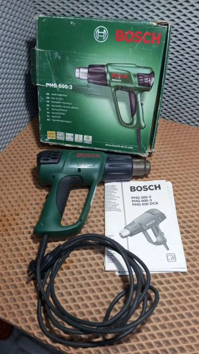 Лот: 21559678. Фото: 1. Фен технический Bosch PHG 600-3. Электроинструмент