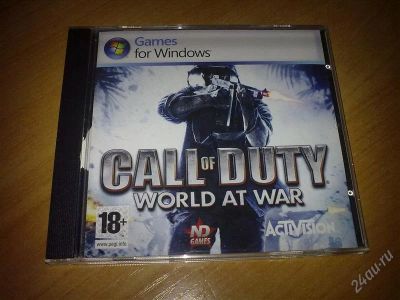Лот: 2115633. Фото: 1. Call of duty: World at War. Лицензия. Игры для ПК