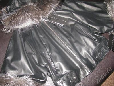 Лот: 527156. Фото: 1. куртка кожаная с мехом mondial... Верхняя одежда