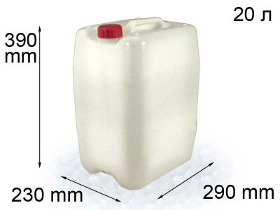 Лот: 11011156. Фото: 1. Канистра пластиковая 20 литров... Баки, ёмкости