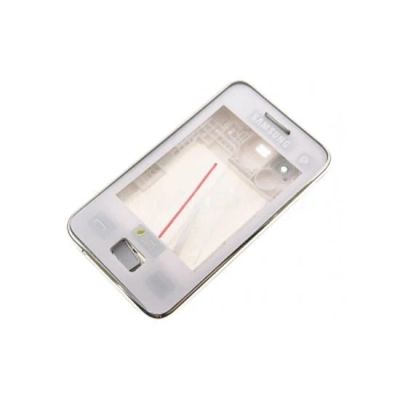 Лот: 25352875. Фото: 1. Корпус для Samsung S5222 Белый. Корпуса, клавиатуры, кнопки