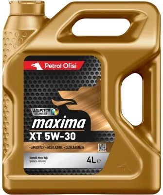 Лот: 23717579. Фото: 1. Petrol Ofisi Maxima XT 5W-30 API... Масла, жидкости