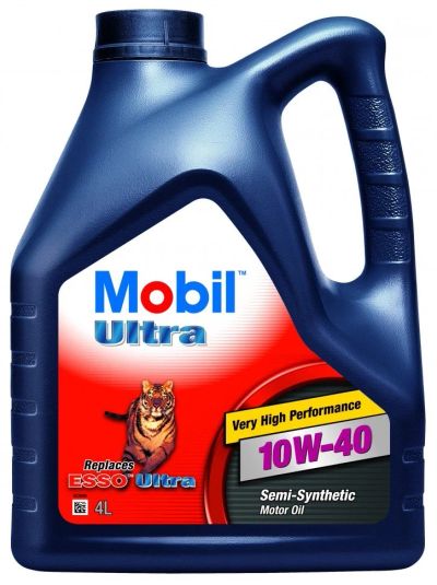 Лот: 14492480. Фото: 1. Mobil Ultra 10W-40, 4L(замена... Масла, жидкости