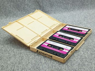 Лот: 25837843. Фото: 1. 3 Винтажных Аудиокассеты для записи... Плееры