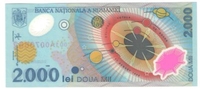 Лот: 11717206. Фото: 1. 2000 лей 1999 год. Румыния. Полное... Европа