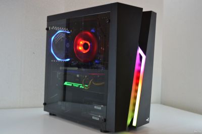 Лот: 16859217. Фото: 1. Игровой компьютер Ryzen 7 1700... Компьютеры в сборе