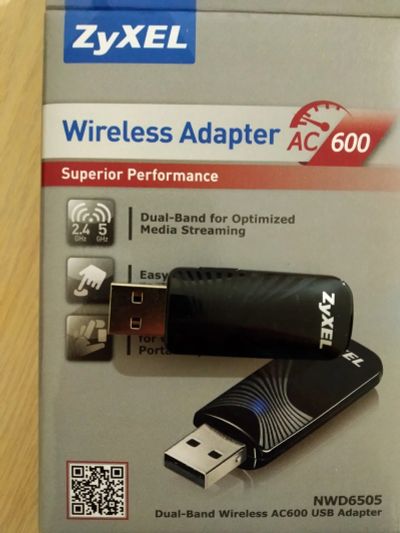 Лот: 15273990. Фото: 1. WiFi адаптер Zyxel NWD6505. WiFi, Bluetooth адаптеры