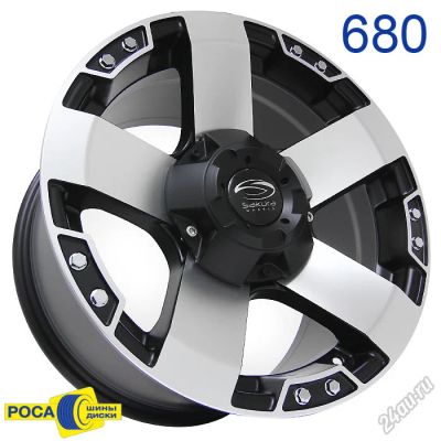 Лот: 5961732. Фото: 1. Диски новые Sakura Wheels R9136... Диски