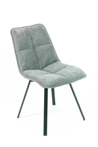 Лот: 20337516. Фото: 1. Стул A102-P ткань LIGHT GREY CL60... Столы, стулья, обеденные группы