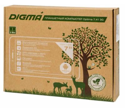 Лот: 4771472. Фото: 1. 7" Планшет с 3G и GPS Digma Optima... Планшеты