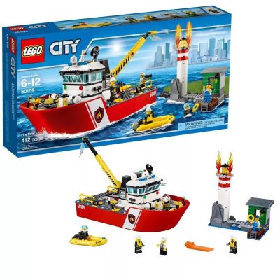 Лот: 9193353. Фото: 1. Конструктор LEGO City Fire Пожарный... Конструкторы