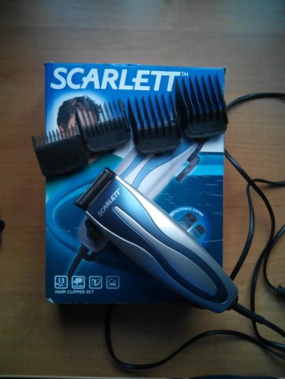 Лот: 9076109. Фото: 1. Машинка для стрижки Scarlett. Укладка и стрижка волос, бритьё, эпиляция