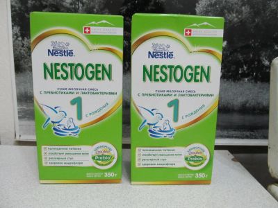 Лот: 6758142. Фото: 1. nestogen 1 нестожен. Детское питание