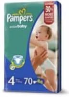 Лот: 4446341. Фото: 1. Подгузники Pampers Activebaby-dry... Детская гигиена