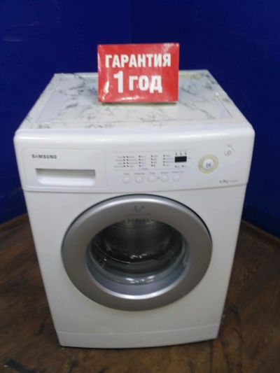 Лот: 14280060. Фото: 1. Стиральная машина samsung wf 7600... Стиральные машины