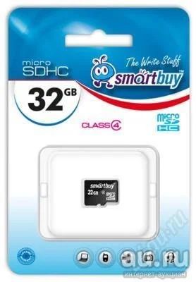 Лот: 13023815. Фото: 1. Новая карта памяти MicroSd 32Gb... Карты памяти