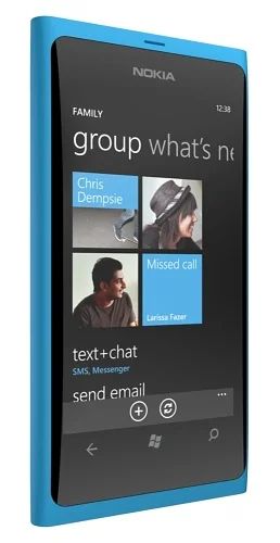 Лот: 3409182. Фото: 1. Nokia Lumia 800 черный. Смартфоны