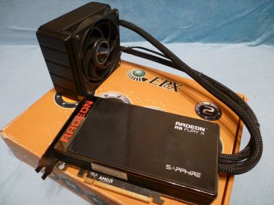 Лот: 16996406. Фото: 1. Radeon R9 Fury X 4gb Saphfire. Видеокарты