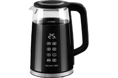 Лот: 21441403. Фото: 1. Чайник GALAXY 1.7л GL-0342 дисковый... Чайники, кофемашины, кулеры
