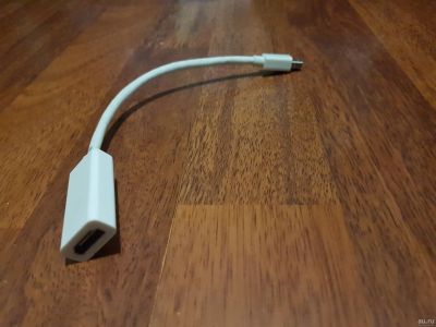 Лот: 18075661. Фото: 1. Переходник Mini DisplayPort HDMI. Шлейфы, кабели, переходники