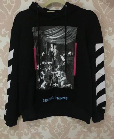 Лот: 12138951. Фото: 1. Худи off-white по себестоимости. Свитеры, толстовки, худи