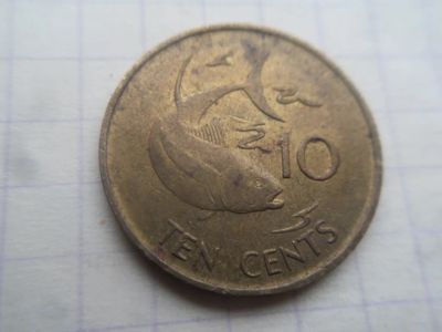 Лот: 19845988. Фото: 1. Сейшелы 10 центов 1982. Африка