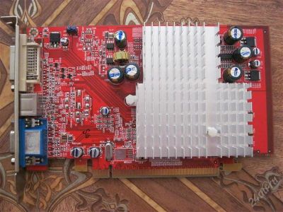 Лот: 1836331. Фото: 1. Видеокарта Radeon X550 Advantage... Видеокарты