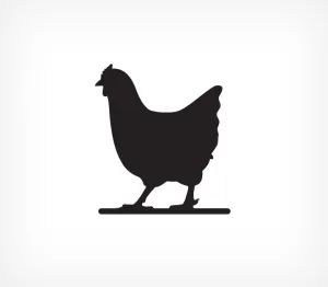 Лот: 19977632. Фото: 1. Меловая табличка "Курица" BB CHICKEN. Торговое
